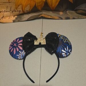 Disney Kids' Black and Gold Castle Headband